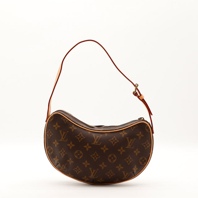 Vue de face Louis Vuitton Croissant PM Toile Monogramme occasion authentique — AMANA Vintage