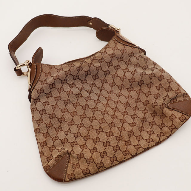 Sac Gucci Hobo vue de dessus fermeture zippée — AMANA Vintage
