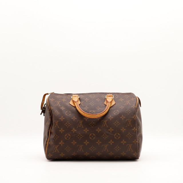 Vue arrière Louis Vuitton Speedy 30 toile Monogram occasion — AMANA Vintage