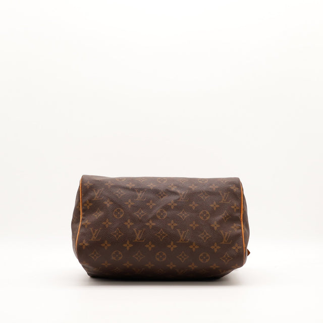 Intérieur Louis Vuitton Speedy 30 doublure textile marron — AMANA Vintage