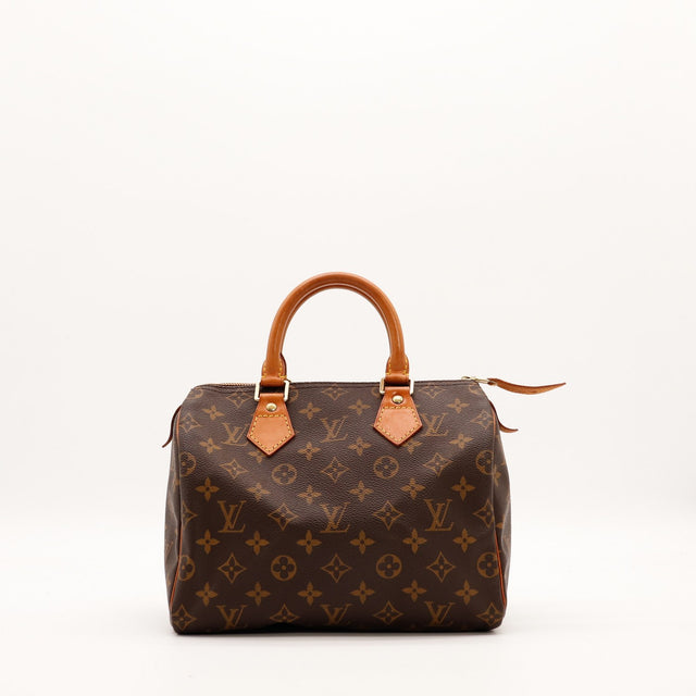 Sac Louis Vuitton Speedy 25 Toile Monogramme vue de face occasion authentique — AMANA Vintage