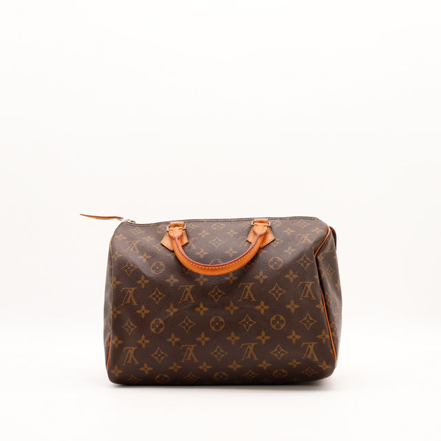 Vue de dos Louis Vuitton Speedy 30 Toile Monogramme occasion — AMANA Vintage