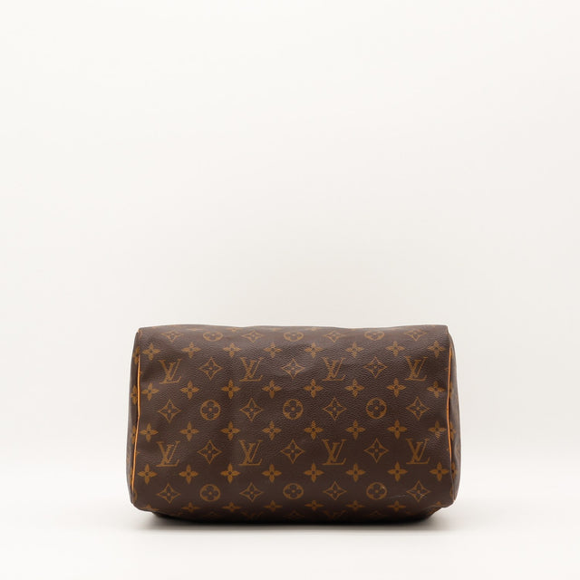 Fond du sac Louis Vuitton Speedy 30 toile Monogram occasion — AMANA Vintage