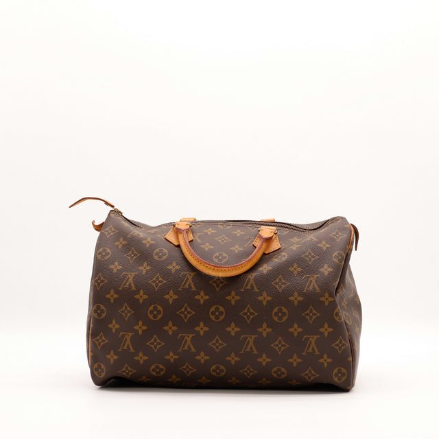 Louis Vuitton Speedy 35 vue de dos toile Monogram occasion — AMANA Vintage