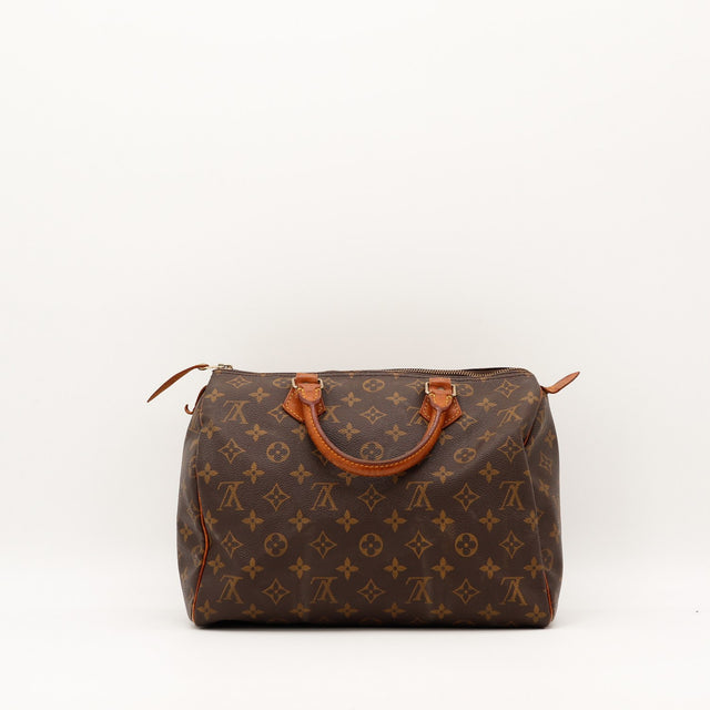Louis Vuitton Speedy 30 vue arrière toile Monogram occasion — AMANA Vintage