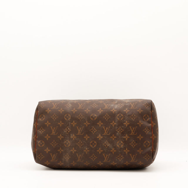 Fond du Louis Vuitton Speedy 35 toile Monogram — AMANA Vintage