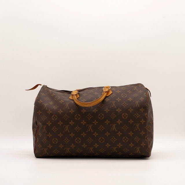 Louis Vuitton Speedy 40 vue de dos toile Monogram — AMANA Vintage