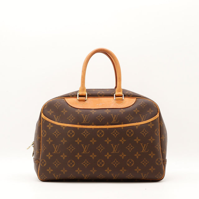 Sac Louis Vuitton Deauville toile Monogram vue de face occasion authentique — AMANA Vintage