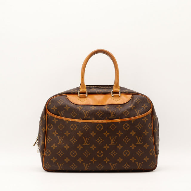 Sac Louis Vuitton Deauville toile Monogram vue de face occasion authentique — AMANA Vintage