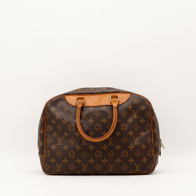Sac Louis Vuitton Deauville toile Monogram vue arrière occasion authentique — AMANA Vintage