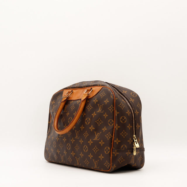 Sac Louis Vuitton Deauville toile Monogram profil et zip occasion authentique — AMANA Vintage