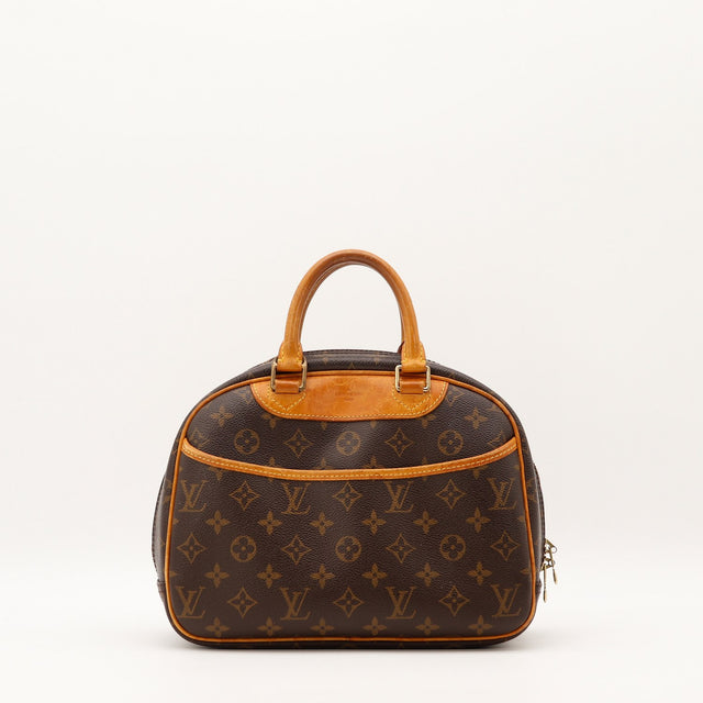 Sac Louis Vuitton Trouville toile Monogram vue de face occasion authentique — AMANA Vintage