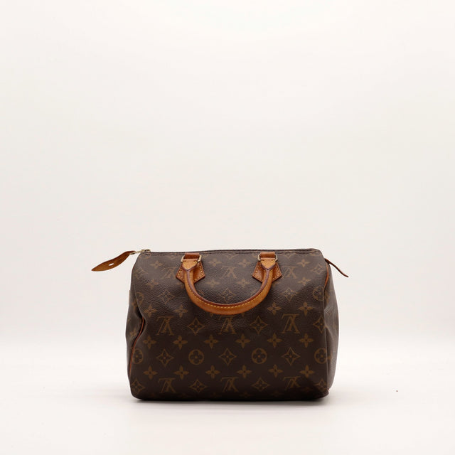 Vue arrière Louis Vuitton Speedy 25 toile Monogramme propre — AMANA Vintage