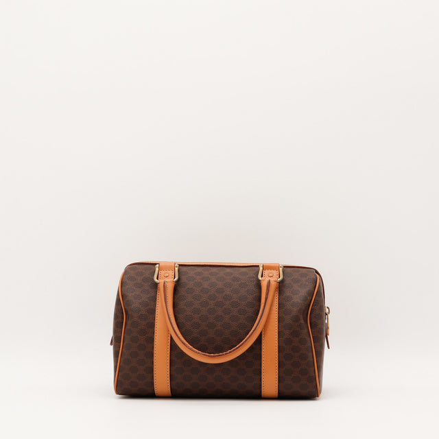 Sac Céline Boston Macadam vue arrière occasion authentique — AMANA Vintage