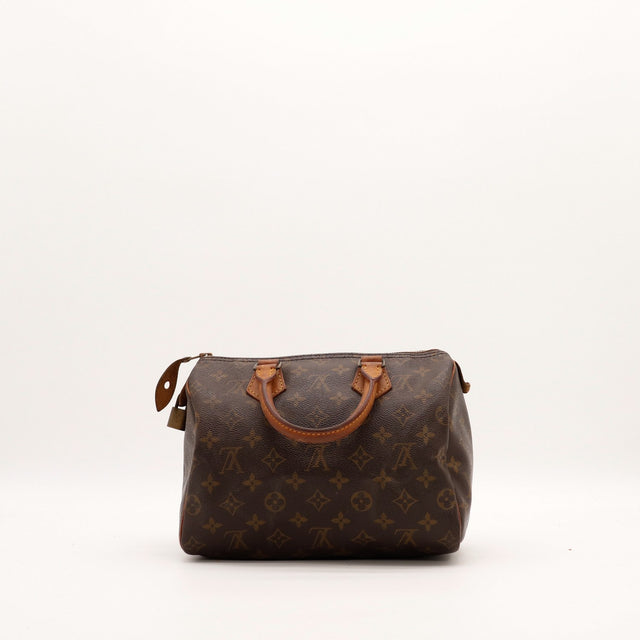 Vue arrière Louis Vuitton Speedy 25 toile Monogram occasion — AMANA Vintage
