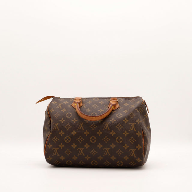 Louis Vuitton Speedy 30 vue arrière toile Monogram occasion — AMANA Vintage
