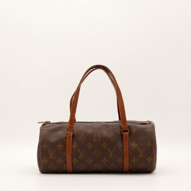 Sac Louis Vuitton Papillon 30 toile Monogram vue de face occasion authentique — AMANA Vintage