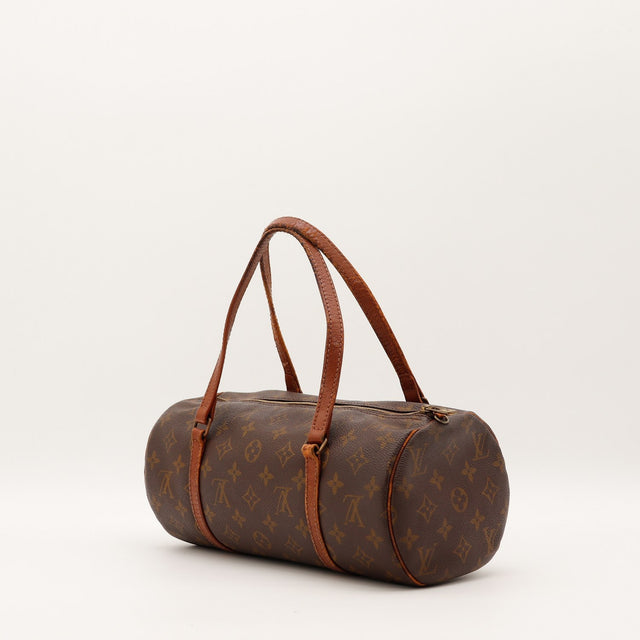 Sac Louis Vuitton Papillon 30 profil anses cuir vachette occasion authentique — AMANA Vintage