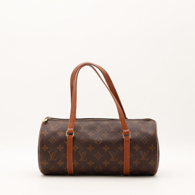 Sac Louis Vuitton Papillon 30 toile Monogram vue de face occasion authentique — AMANA Vintage