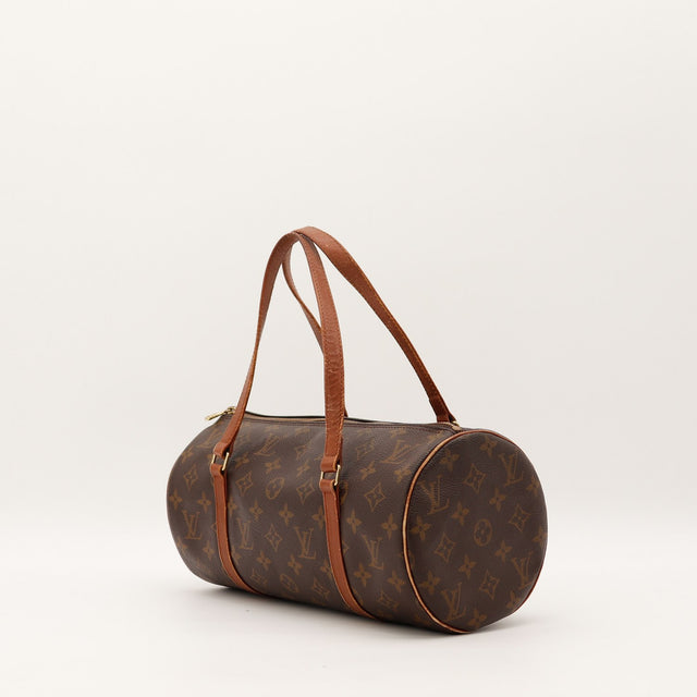 Sac Louis Vuitton Papillon 30 vue de trois quarts toile Monogram — AMANA Vintage