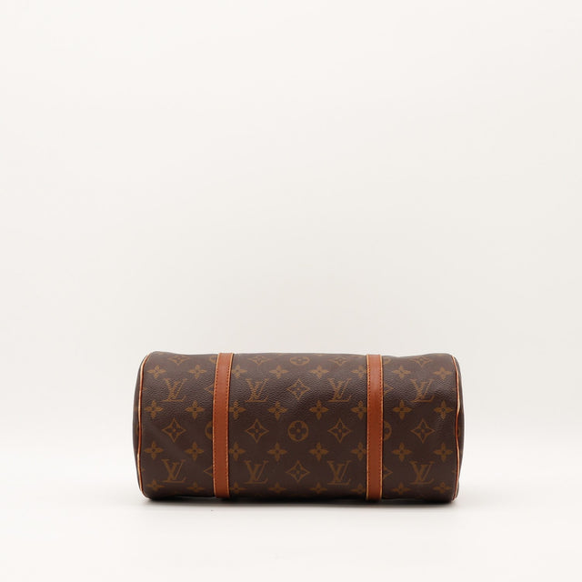 Sac Louis Vuitton Papillon 30 vue de dessous toile Monogram — AMANA Vintage