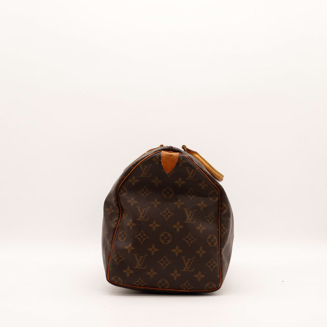 Vue de côté droit Louis Vuitton Speedy 40 occasion — AMANA Vintage