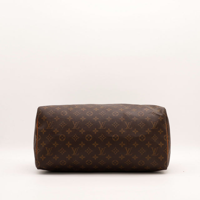Vue du dessous Louis Vuitton Speedy 40 toile Monogram — AMANA Vintage