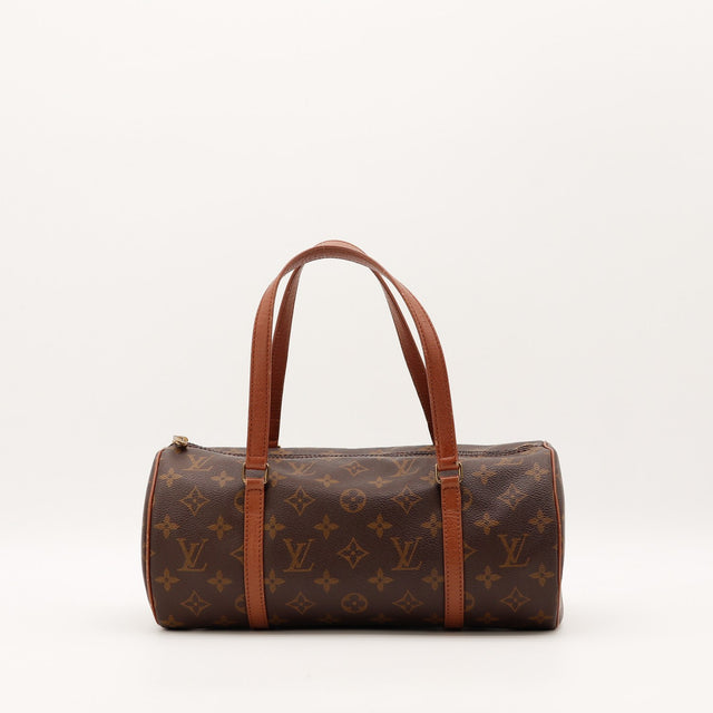 Sac Louis Vuitton Papillon 30 toile Monogram vue de face occasion authentique — AMANA Vintage