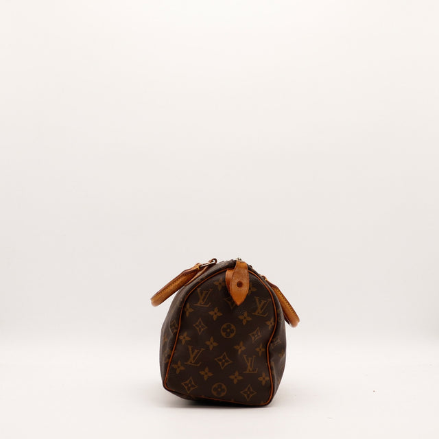 Profil Louis Vuitton Speedy 25 Monogram cuir vachette patiné — AMANA Vintage