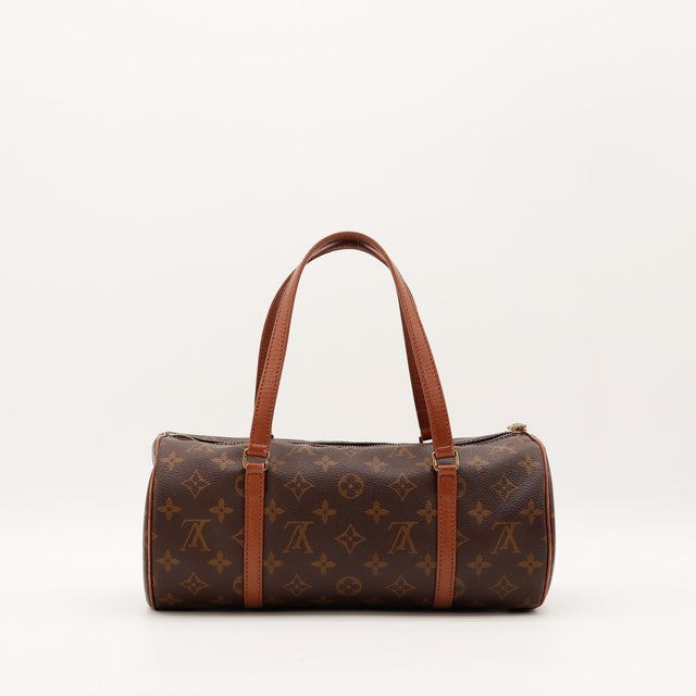 Louis Vuitton Papillon 30 vue arrière toile Monogram occasion authentique — AMANA Vintage