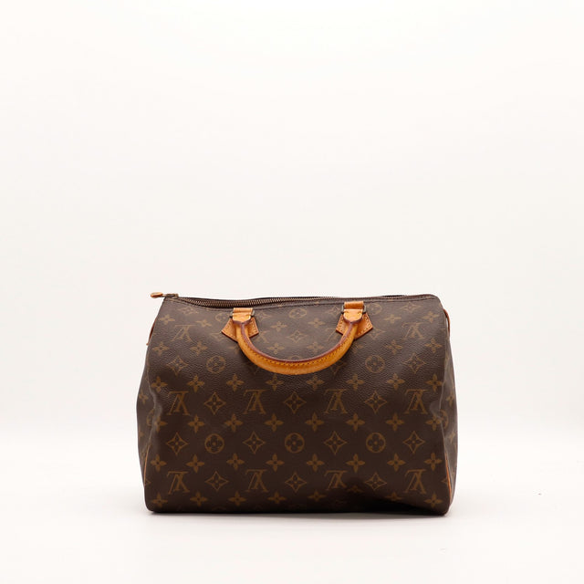 Vue arrière Louis Vuitton Speedy 30 toile Monogram — AMANA Vintage