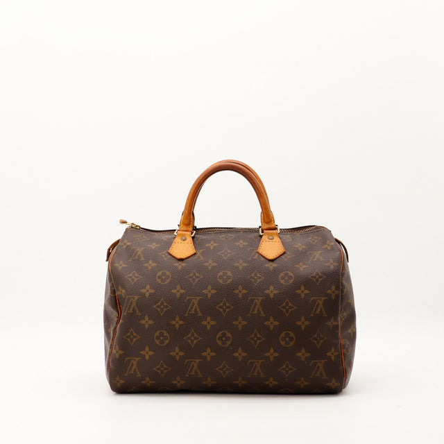 Louis Vuitton Speedy 30 vue de derriere toile Monogram occasion — AMANA Vintage