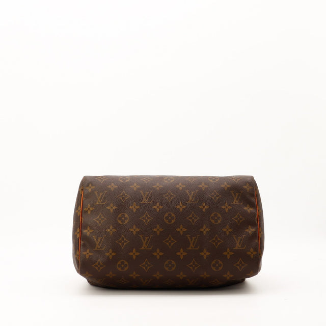 Vue du dessous Louis Vuitton Speedy 30 toile Monogram occasion — AMANA Vintage