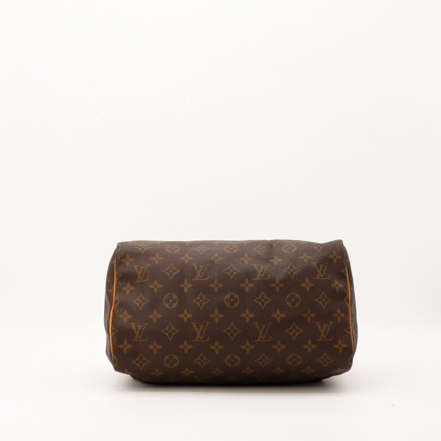 Louis Vuitton Speedy 30 vue du fond toile Monogram occasion — AMANA Vintage