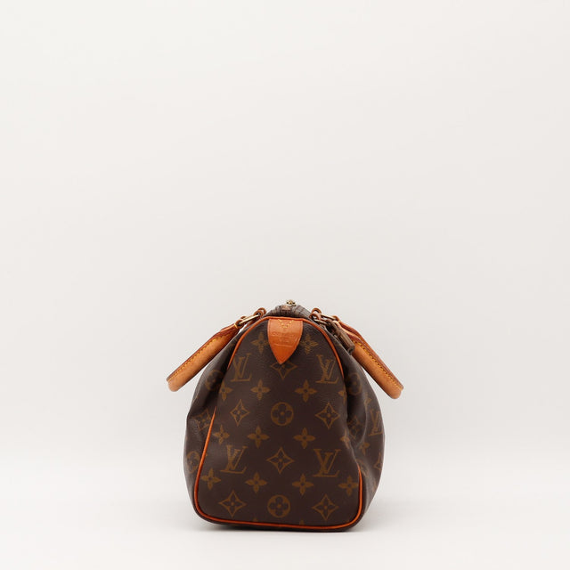 Vue intérieure Louis Vuitton Speedy 25 Toile Monogramme occasion authentique — AMANA Vintage