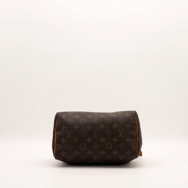 Louis Vuitton Speedy 25 vue du fond toile Monogramme — AMANA Vintage