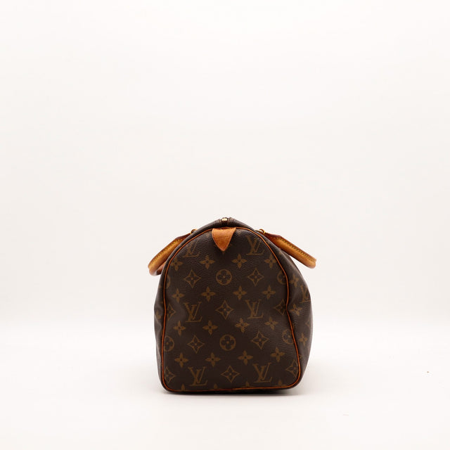 Louis Vuitton Speedy 30 vue de dos toile Monogramme — AMANA Vintage