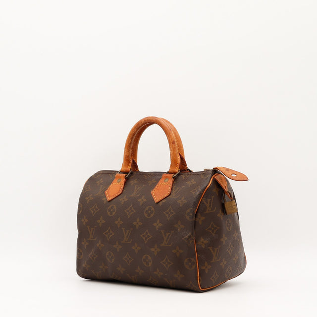 Vue de dos Louis Vuitton Speedy 25 Toile Monogramme occasion authentique — AMANA Vintage