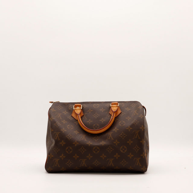 Louis Vuitton Speedy 30 vue de dos toile Monogramme occasion — AMANA Vintage