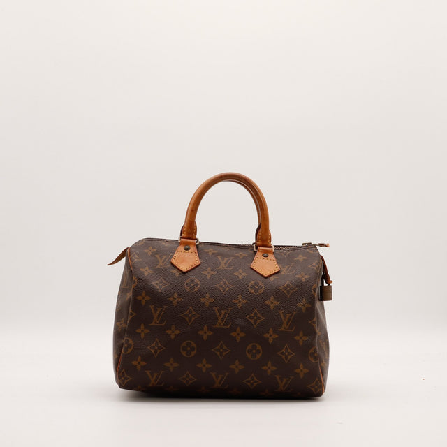 Sac Louis Vuitton Speedy 30 toile Monogramme vue de face occasion authentique — AMANA Vintage
