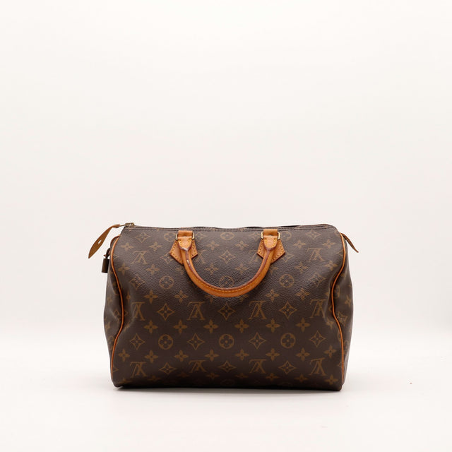 Louis Vuitton Speedy 30 vue de dos toile Monogramme bon état — AMANA Vintage