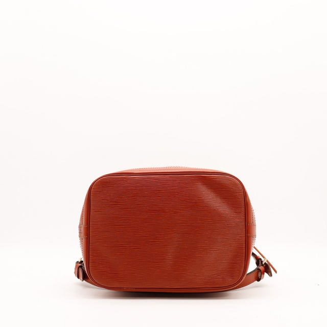 Vue du fond Louis Vuitton Noé Épi Marron — AMANA Vintage