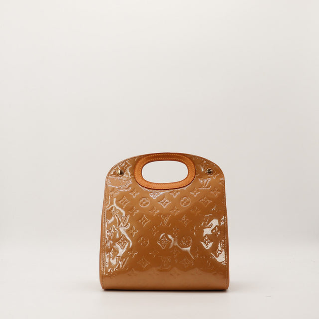 Sac Louis Vuitton Roxbury Drive Vernis Noisette vue de face occasion authentique — AMANA Vintage