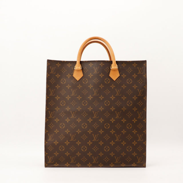 Sac Plat Louis Vuitton toile Monogram vue de face occasion authentique — AMANA Vintage