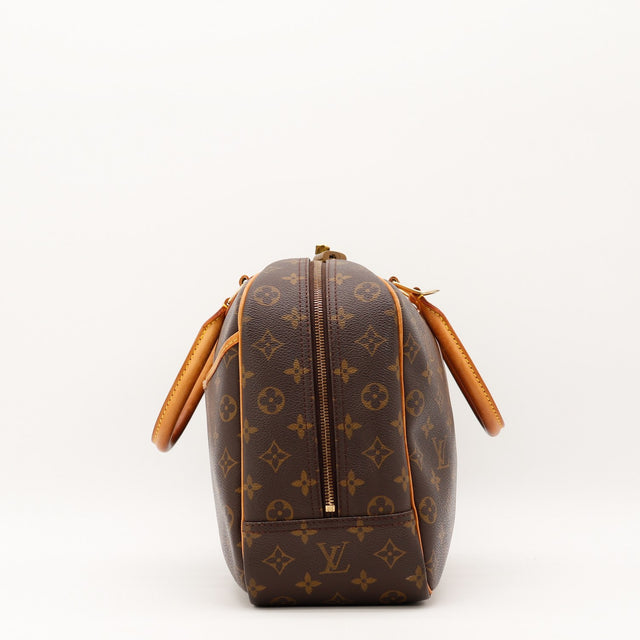 Vue de dos Louis Vuitton Deauville Toile Monogramme occasion authentique — AMANA Vintage