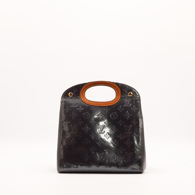 Louis Vuitton Roxbury Drive Vernis noir vue de dos occasion — AMANA Vintage