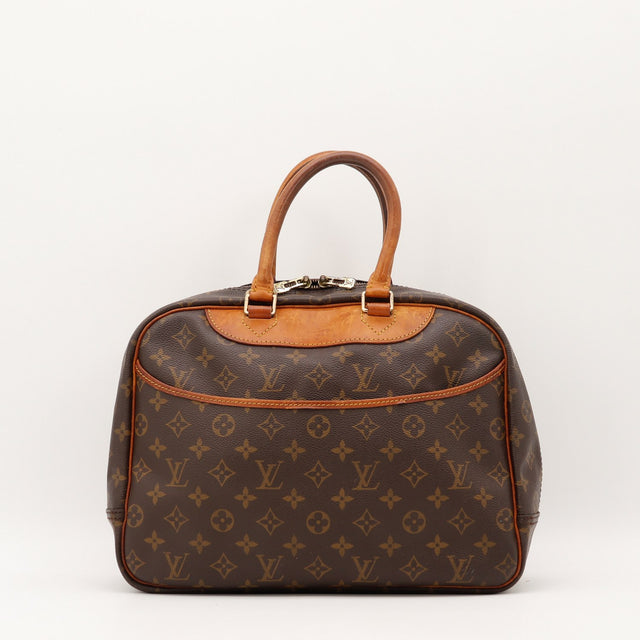 Vue de face Louis Vuitton Deauville Toile Monogramme occasion authentique — AMANA Vintage