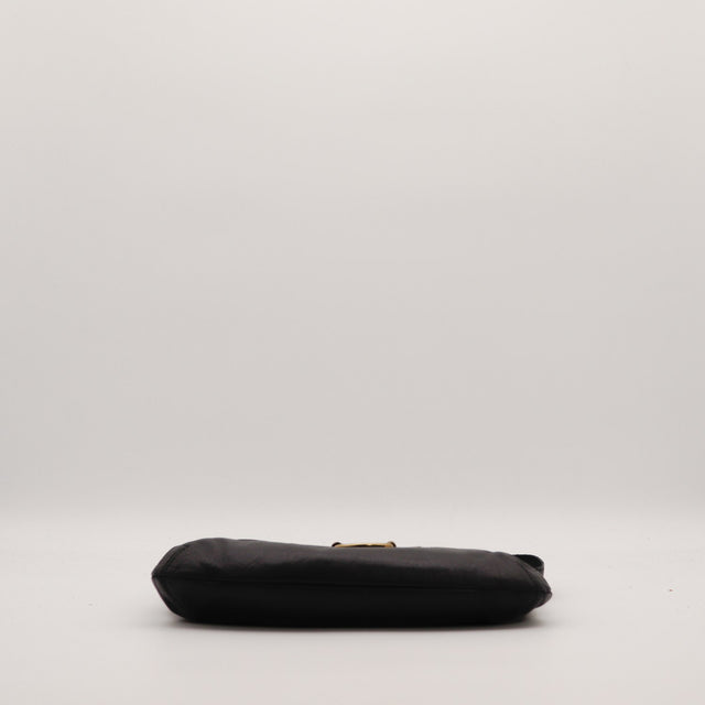 Vue du fond Hobo Chloé noir cuir agneau — AMANA Vintage