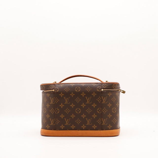 Vanity Nice Louis Vuitton vue de trois quarts droit toile Monogram — AMANA Vintage