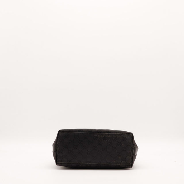 Fond du Hobo Gucci toile monogrammée noire — AMANA Vintage